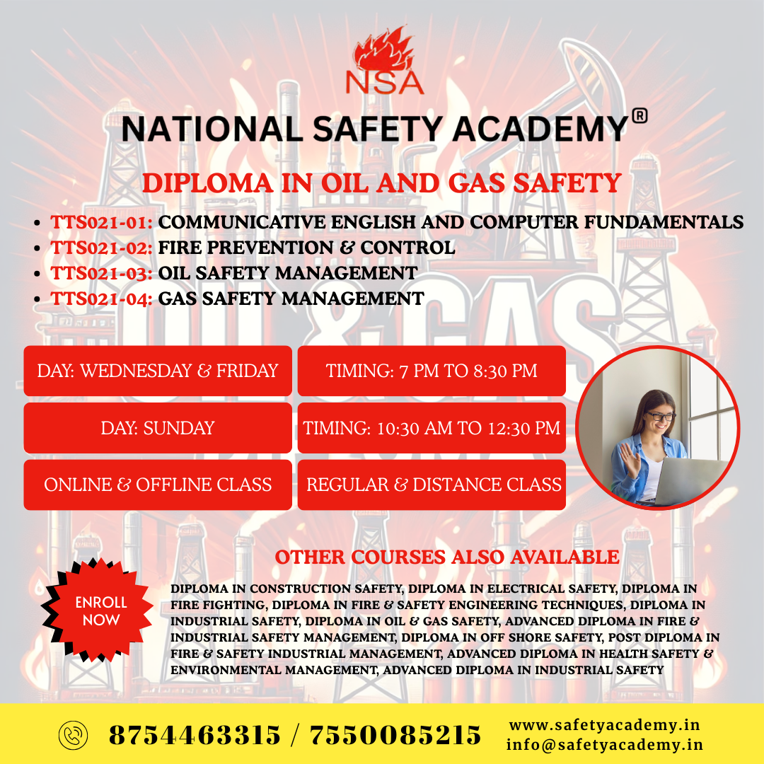 DIPLOMA IN OIL AND GAS  SAFETY